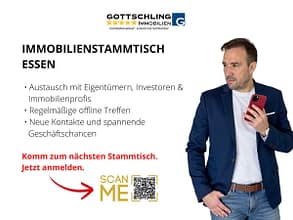 Kernsanierte Hofwohnung über 2 Ebeneren - große Terrasse, WE10 EG links // Bismarckhaus - Immobilienstammtisch Essen