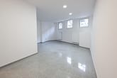 Kernsanierte Hofwohnung über 2 Ebeneren - große Terrasse, WE10 EG links // Bismarckhaus - Schlafzimmer – 2-Zimmer-Etagenwohnung in Essen