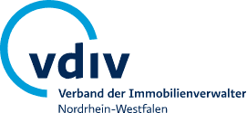 Logo des VDIV, Verband der Immobilienverwalter Nordrhein-Westfalen