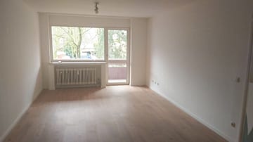 2-Zimmer-Wohnung in Herne City WBS - Wohnzimmer Balkon