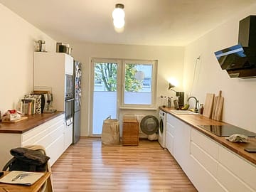 2-Zimmer-Wohnung mit Balkon und großem modernem Bad in Holsterhausen - Küche