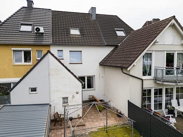 Ihre Zukunft in gestalten in Ihrem Reihenhaus zum Familienglück - Rückansicht