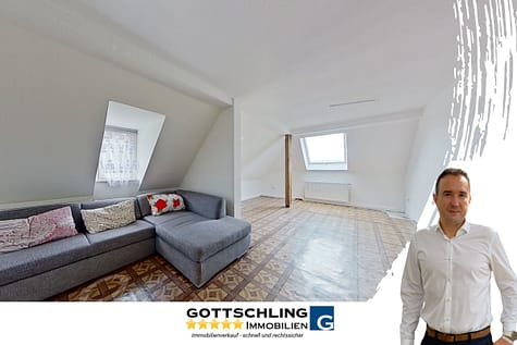 Bei dem Preis muss man kaufen – DG-Wohnung sofort frei, 45879 Gelsenkirchen, Dachgeschosswohnung