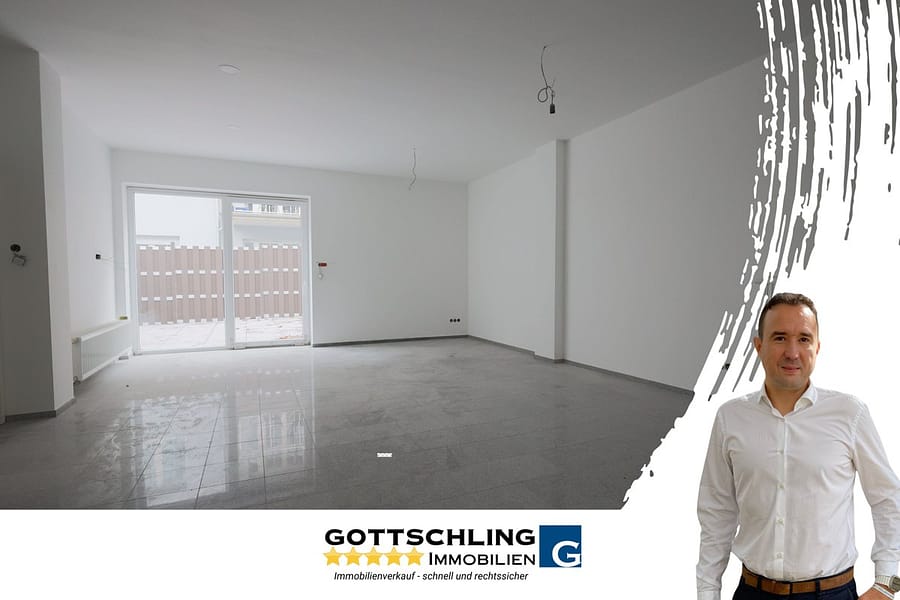 Kernsanierte Hofwohnung, große Terrasse, WE9 EG rechts // Bismarckhaus - Titelbild