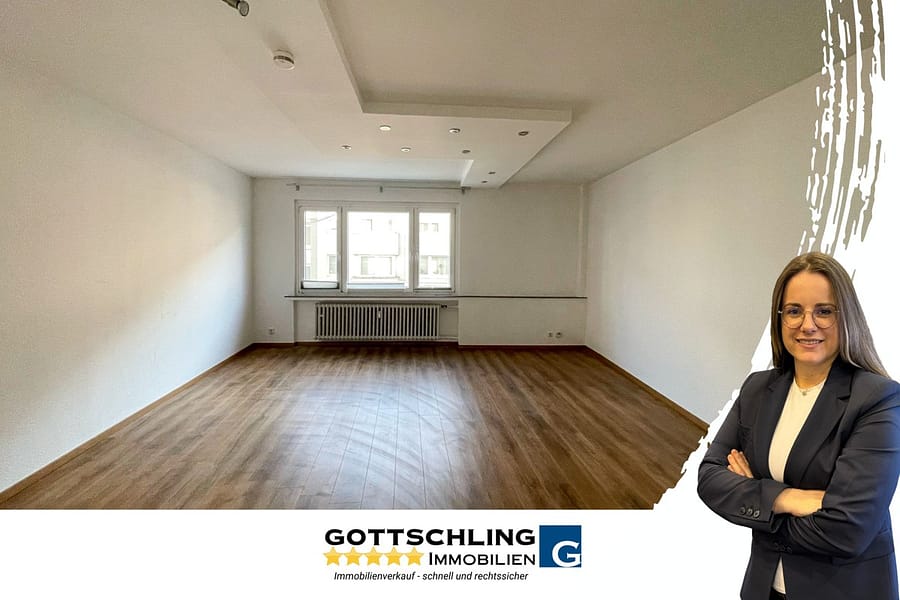 moderne 1.5-Zimmer-Wohnung mit Balkon, zentral in Holsterhausen - Titelbild