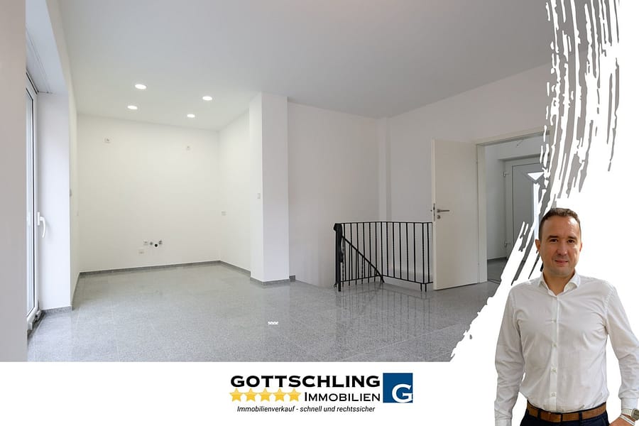 Kernsanierte Hofwohnung über 2 Ebeneren - große Terrasse, WE10 EG links // Bismarckhaus - Titelbild