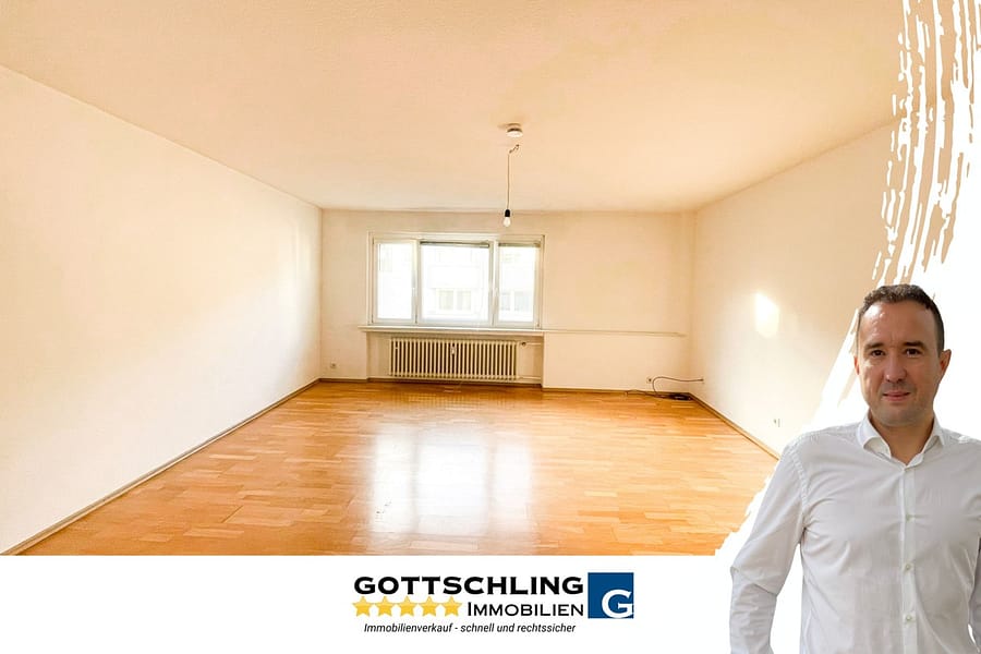 helle 1.5 Zimmer Wohnung mit Balkon, zentral in Holsterhausen - Titelbild